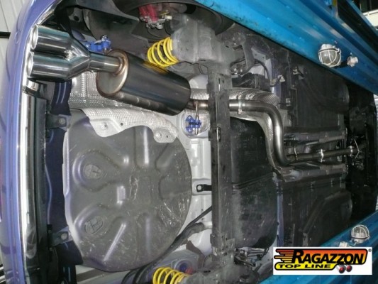 Ragazzon Peugeot 208 Endschalldämpfer / Sportauspuff 1  1.6GTi (147kW) 2013>>
