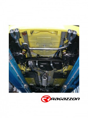 Ragazzon Fiat 500 (312) Endschalldämpfer / Sportauspuff Topline 1  0.9 Twinair 85 PS