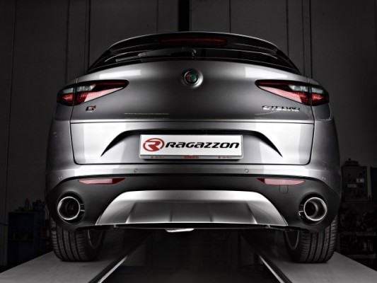 Ragazzon Alfa Stelvio Endrohrsatz 1 2.2 Turbo Diesel (132kw / 154kW) Q4 2017>>